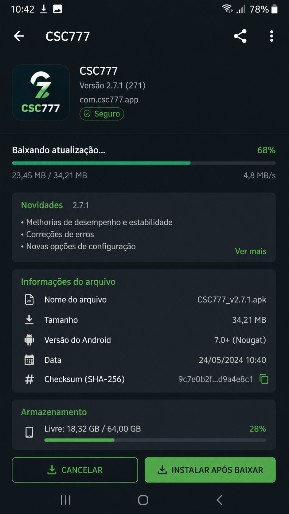 csc777 screenshot
